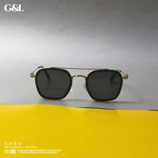 Metal Frame Sunglass Silver