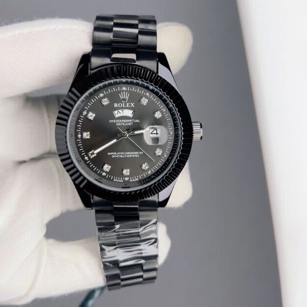 Rolex Quartz Stainless Steel Watch