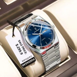 POEDAGAR 930 Men's Stainless Steel Watch