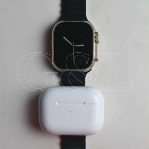 HR6 ULTRA Smartwatch with Airpods Pro 2nd Gen - Image 3