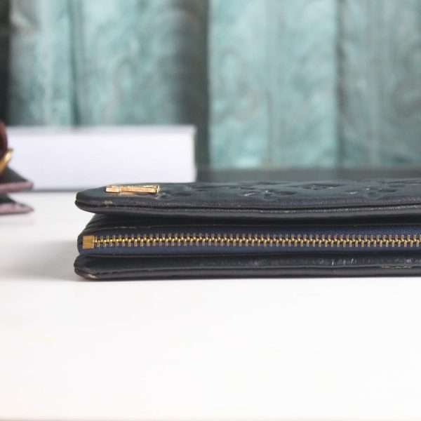 Trifold Zipper Long Wallet - Image 4