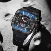 Tisselly 6623 Japan Movement Mens Luxury Waterproof Wristwatch
