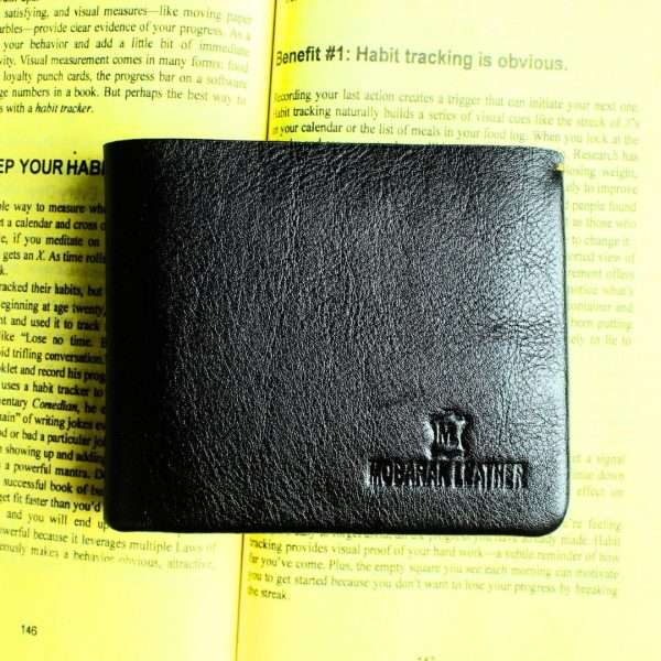 100% Genuine Leather Premium Trifold Zipper Wallet