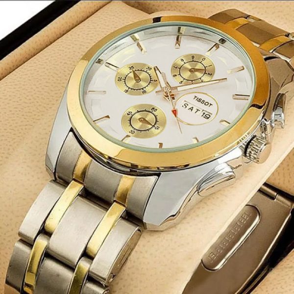 Tissot Analog Wrist Stainless Steel Watch - Image 3