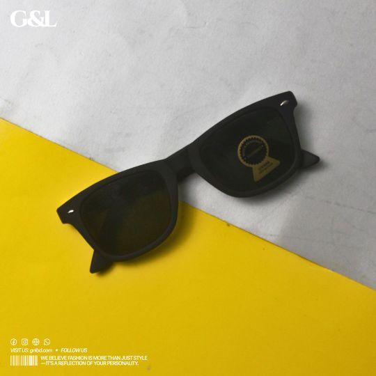 Wayfarer Sunglass Silver Black - Image 7