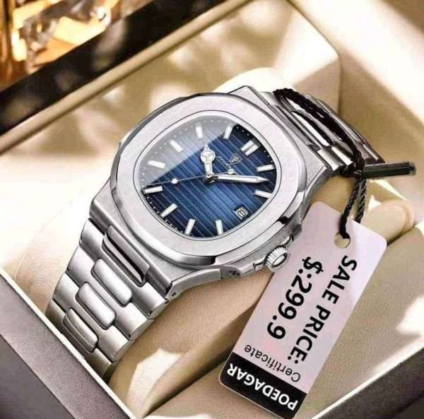 Poedagar 613 Luxury Stainless Steel Watch