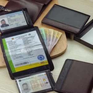Biker Leather Wallet