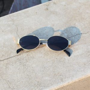 Ladies Sunglass Golden