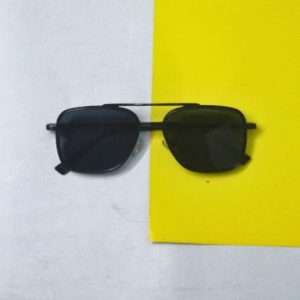 Double Bridge Sunglass Premium Black